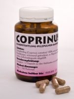 Coprinus-Pilzpulver-Kapseln