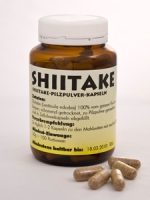 Shiitake-Pilzpulver-Kapseln